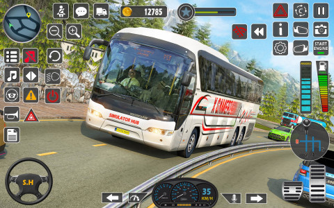 اسکرین شات بازی Euro Bus Simulator-Bus Game 3D 3