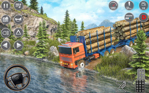 اسکرین شات بازی Mud Truck Driving Games 3D 2