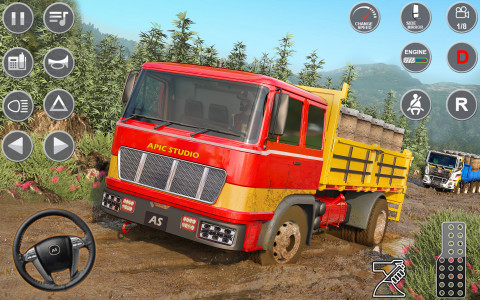 اسکرین شات بازی Mud Truck Driving Games 3D 1