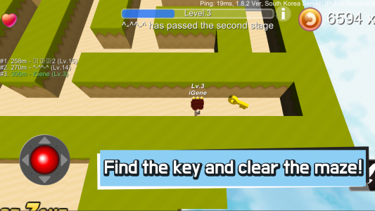 اسکرین شات بازی Maze.io 1