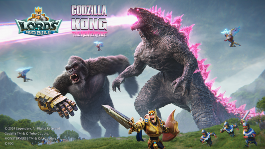 اسکرین شات بازی Lords Mobile Godzilla Kong War 1