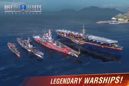 اسکرین شات بازی Rise of Fleets: Pearl Harbor 3