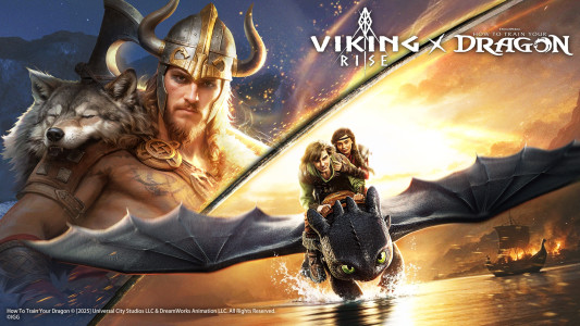 اسکرین شات 1 بازی Viking Rise: Train Your Dragon
