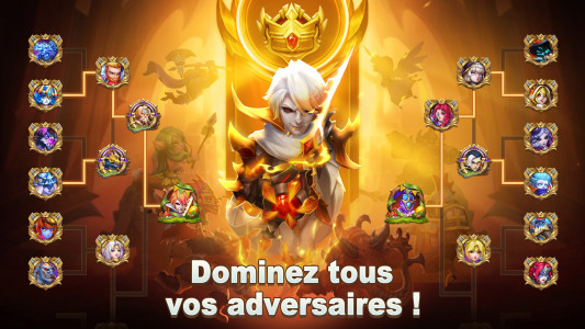 اسکرین شات بازی Castle Clash: Roi du monde 3