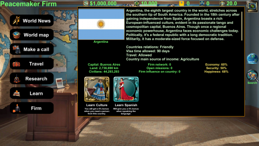 اسکرین شات 6 بازی World Diplomat