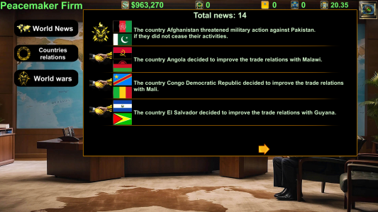 اسکرین شات 8 بازی World Diplomat