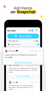 اسکرین شات برنامه Add Friends for Snapchat 3