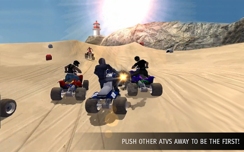 اسکرین شات بازی Offroad ATV Quad Bike 4x4 Xtreme Racing Simulator 1