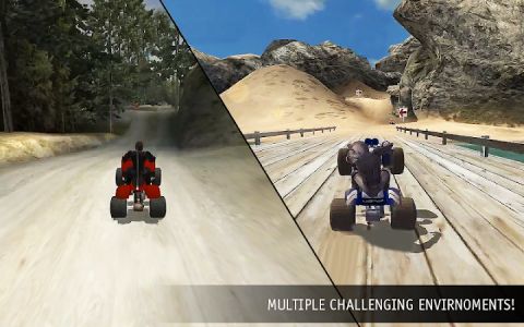 اسکرین شات بازی Offroad ATV Quad Bike 4x4 Xtreme Racing Simulator 4