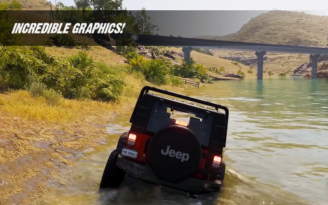 اسکرین شات بازی Offroad jeep driving Games Sim 8