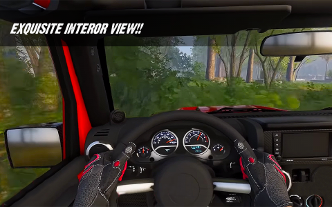 اسکرین شات بازی Offroad jeep driving Games Sim 5