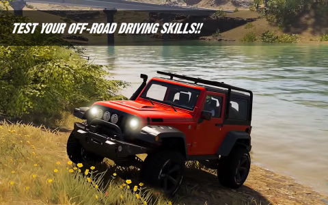 اسکرین شات بازی Offroad jeep driving Games Sim 4