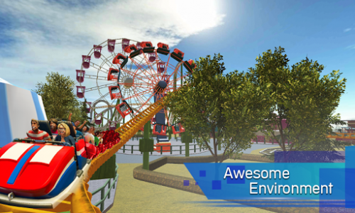 اسکرین شات بازی Real Roller Coaster Park Ride Rush Simulator 6
