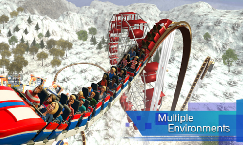 اسکرین شات بازی Real Roller Coaster Park Ride Rush Simulator 2