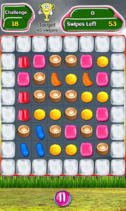 اسکرین شات بازی Swiped Candy 1