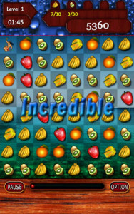 اسکرین شات بازی Swiped Fruits 5