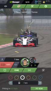 اسکرین شات بازی iGP Manager - 3D Racing 3