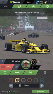 اسکرین شات بازی iGP Manager - 3D Racing 2