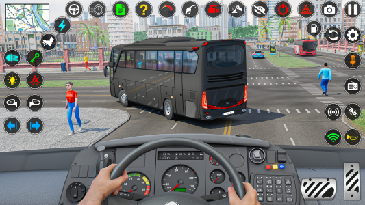 اسکرین شات 1 بازی Bus Simulator - 3D Bus Games