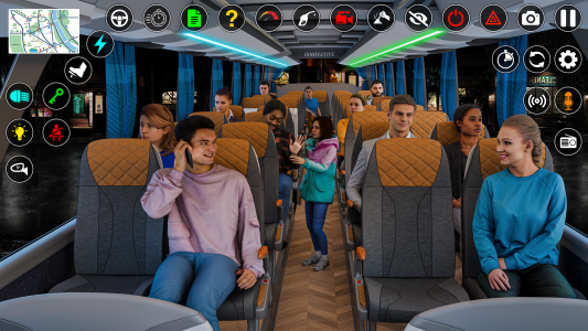 اسکرین شات 3 بازی Bus Simulator - 3D Bus Games