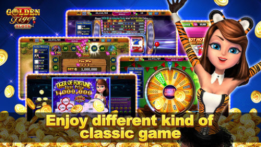 اسکرین شات بازی Golden Tiger Slots - Online Casino Game 6