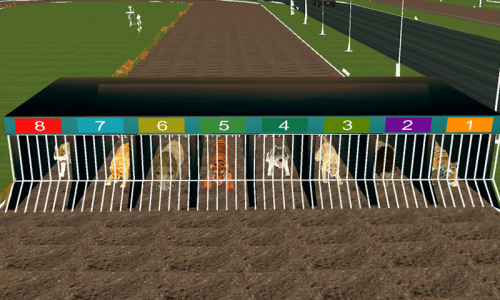 اسکرین شات بازی Wild lion, dog, Tiger animal racing simulator 3d 5