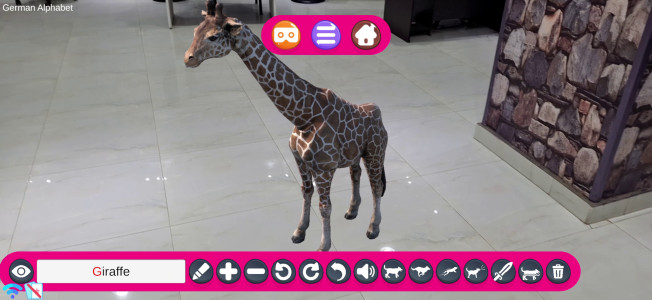 اسکرین شات 7 برنامه AR Kid's Kit 4D