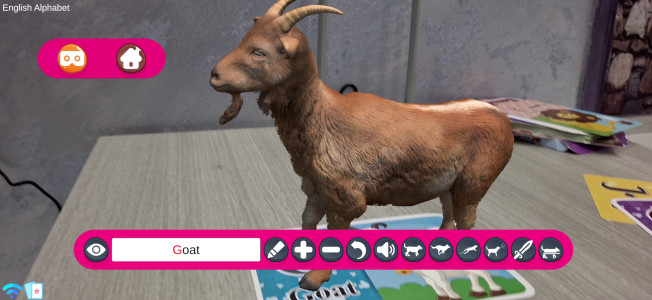 اسکرین شات 5 برنامه AR Kid's Kit 4D