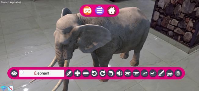 اسکرین شات 6 برنامه AR Kid's Kit 4D