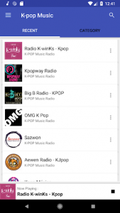 اسکرین شات برنامه K-POP Music – Free Korean Music Radio 2019 1