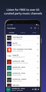 اسکرین شات 1 برنامه Party Music Radio