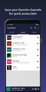 اسکرین شات 3 برنامه Party Music Radio