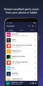 اسکرین شات 5 برنامه Party Music Radio