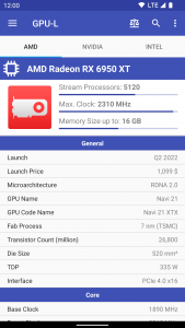 اسکرین شات 2 برنامه GPU-L