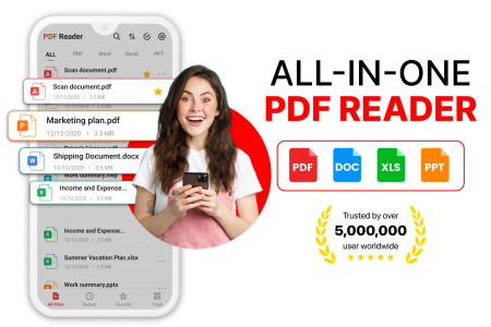 اسکرین شات 1 برنامه PDF Reader - PDF Converter
