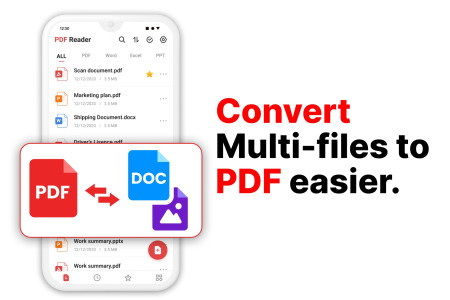 اسکرین شات 3 برنامه PDF Reader - PDF Converter