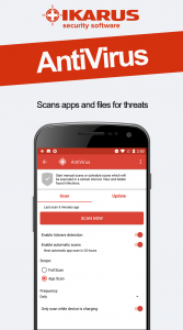 اسکرین شات برنامه IKARUS mobile.security 2