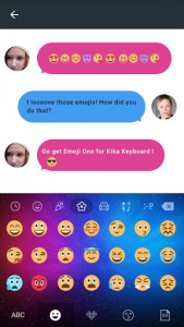 اسکرین شات برنامه Emoji One Stickers for Chatting apps(Add Stickers) 3