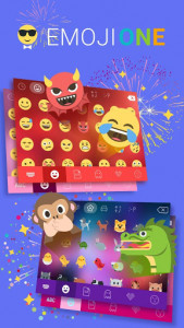 اسکرین شات برنامه Emoji One Stickers for Chatting apps(Add Stickers) 1