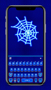 اسکرین شات برنامه Blue Spider Keyboard 1