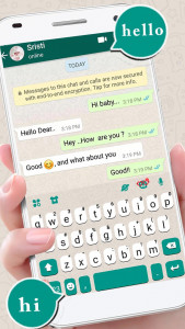 اسکرین شات برنامه Chat Messenger Theme 1