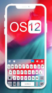 اسکرین شات برنامه Classic Os12 Keyboard Theme 1