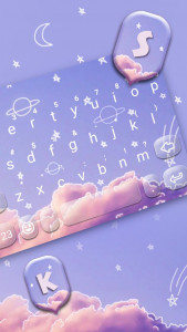 اسکرین شات برنامه Doodle Sky Keyboard 2