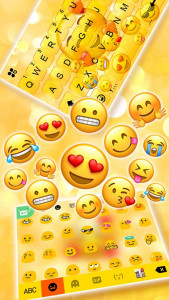 اسکرین شات برنامه Emojis 3D Gravity Theme 3