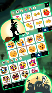 اسکرین شات برنامه Evil Halloween Keyboard Theme 4