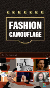 اسکرین شات برنامه fashioncamo Keyboard Theme 3
