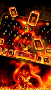 اسکرین شات برنامه Flaming Fire Battle Theme 2