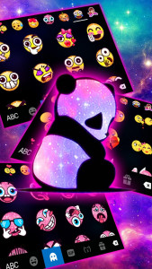 اسکرین شات برنامه Galaxy Baby Panda2 Theme 4