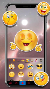 اسکرین شات برنامه Galaxy Background Theme 4