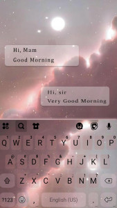 اسکرین شات برنامه Galaxy Background Theme 2